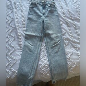 Abercrombie 90s Straight Ultra High Rise